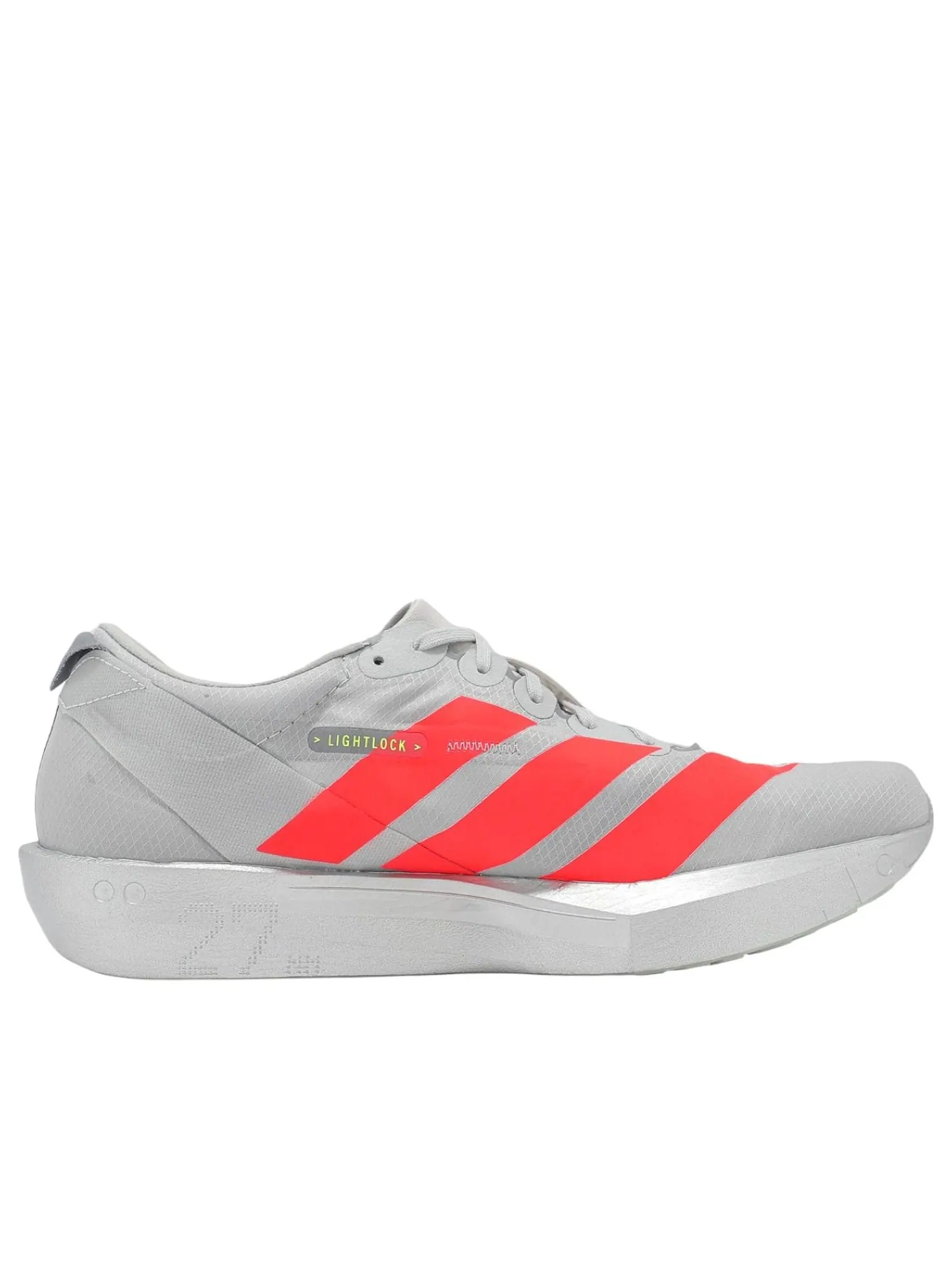 Кроссовки adidas Adizero Adios Japan 9 'Grey Lucid Red' — изображение 2 из 6, серый