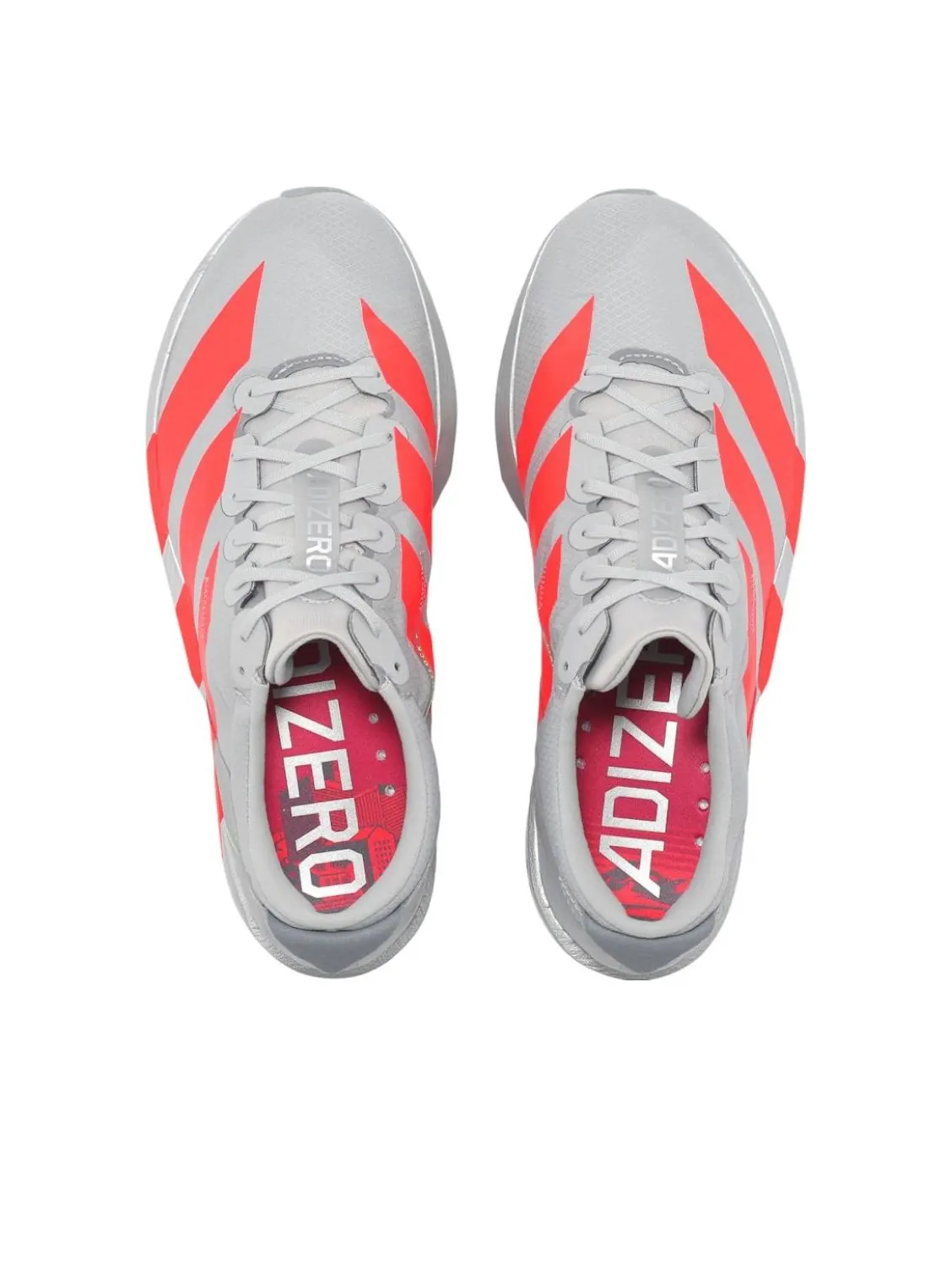 Кроссовки adidas Adizero Adios Japan 9 'Grey Lucid Red' — изображение 3 из 6, серый