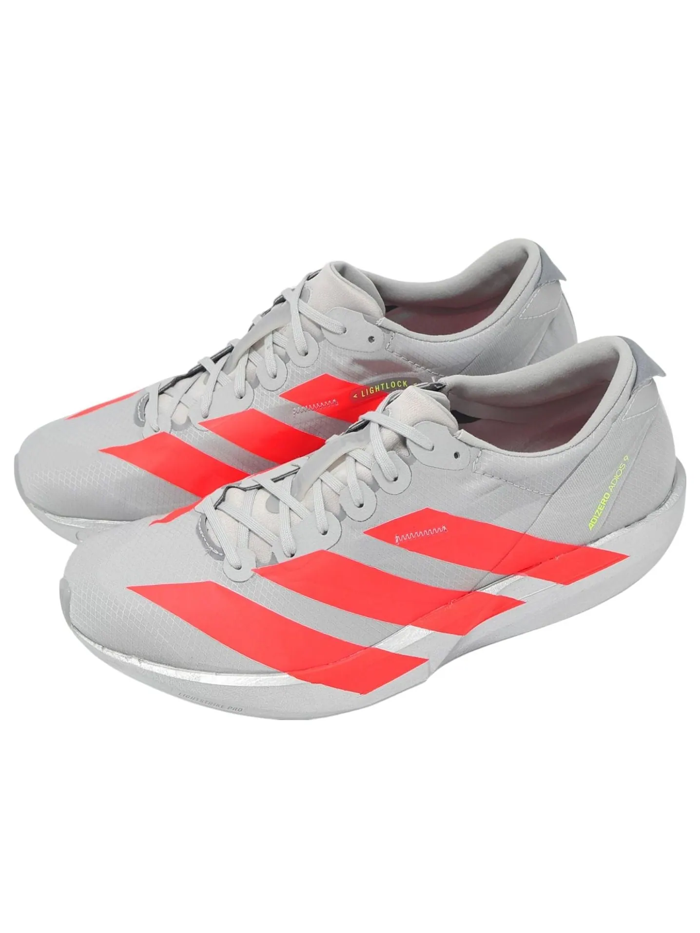 Кроссовки adidas Adizero Adios Japan 9 'Grey Lucid Red' — изображение 4 из 6, серый