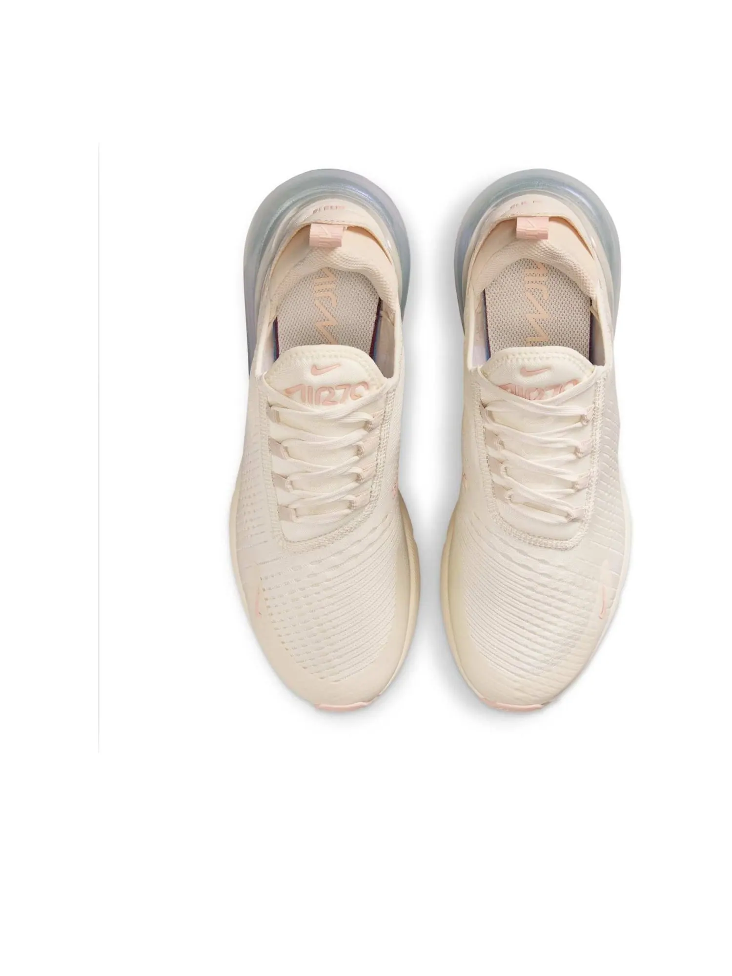 Кроссовки (WMNS) Nike Air Max 270 'Soft Pearl' — изображение 2 из 6, белый