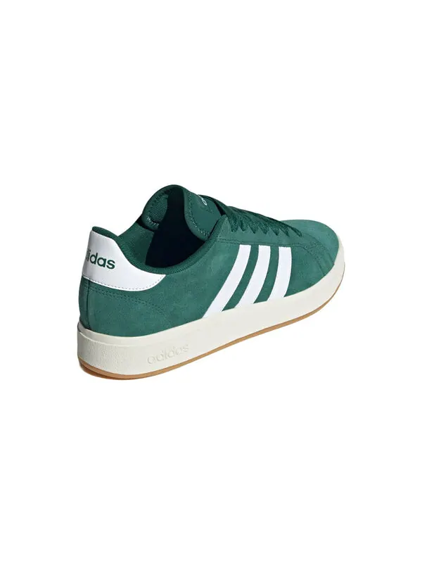 Кроссовки grand court base 00s Adidas — изображение 4 из 4, зеленый/белый