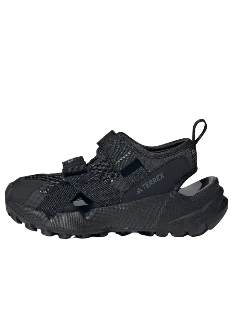 Детские сандалии Adidas Terrex Hydroterra 'Черные' IH6375 — изображение 1 из 5, черный