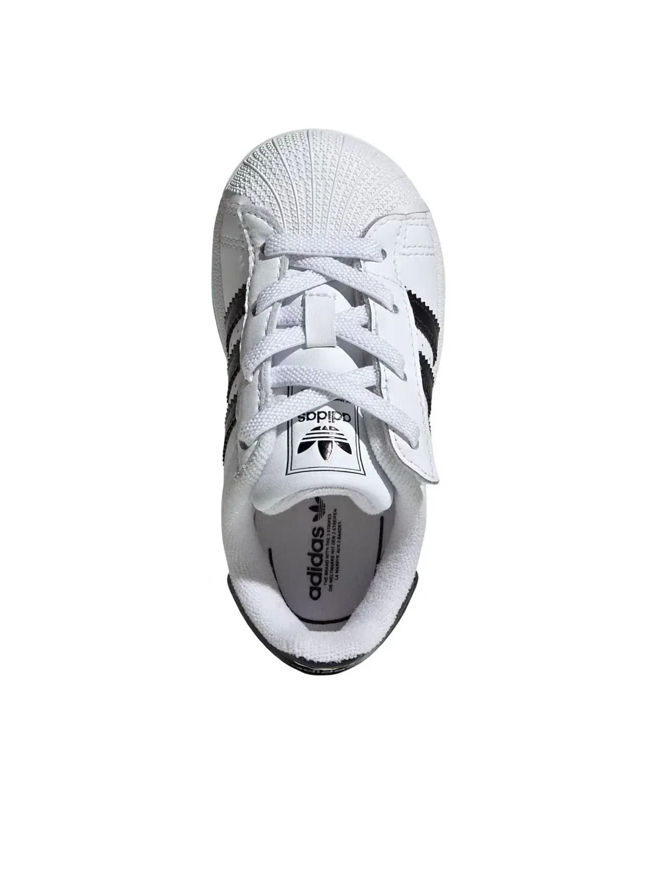 Кроссовки Adidas Superstar II CF EL I 'White Black' IH6402 — изображение 2 из 5, белый