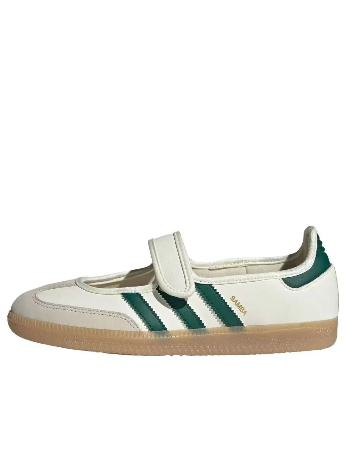Кроссовки Adidas Samba Jane 'Off White Collegiate Green' IH6485 — изображение 1 из 5, белый
