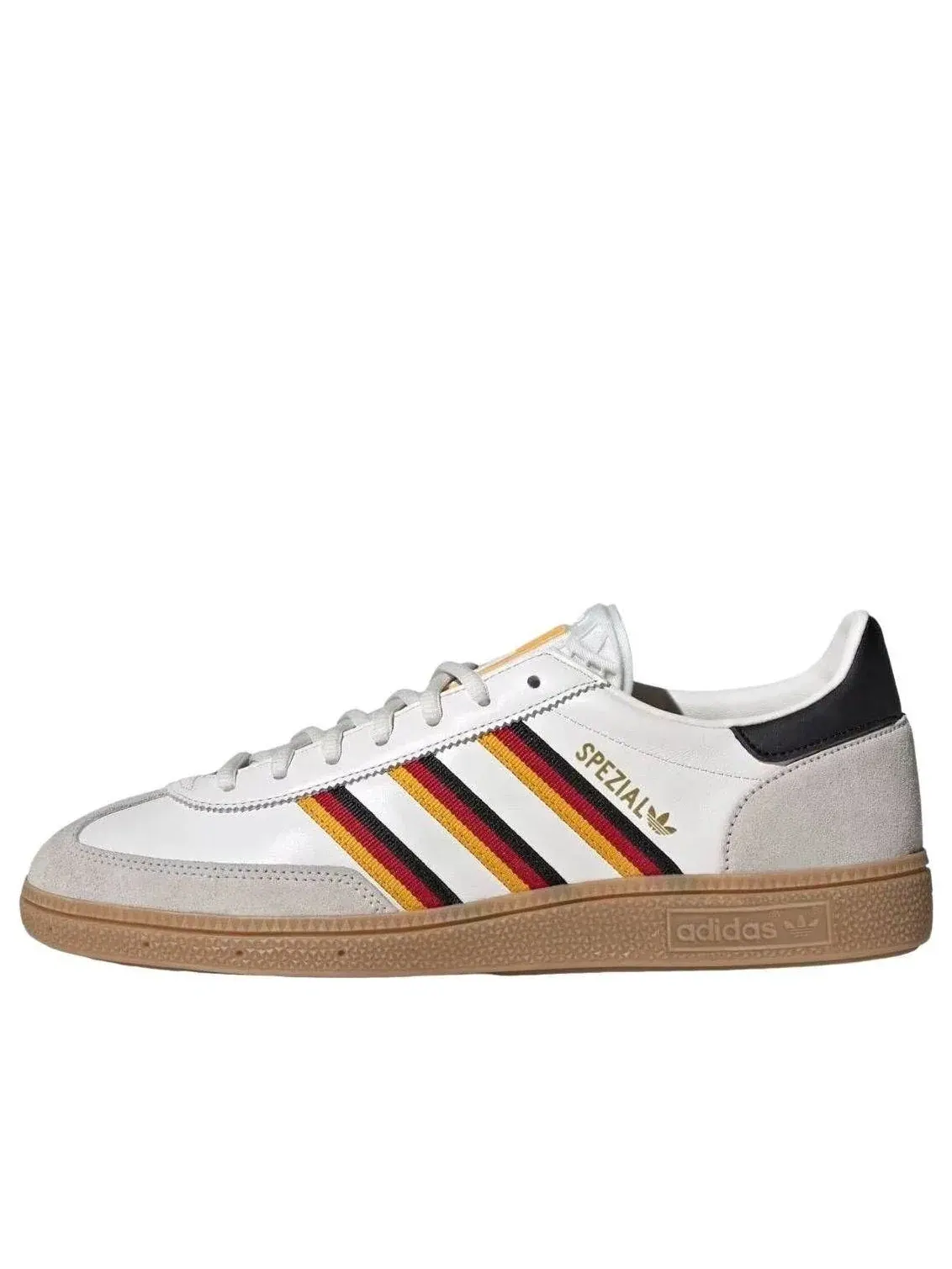 Мужские кроссовки с кожаным верхом Handball Spezial Adidas — изображение 1 из 5, белый