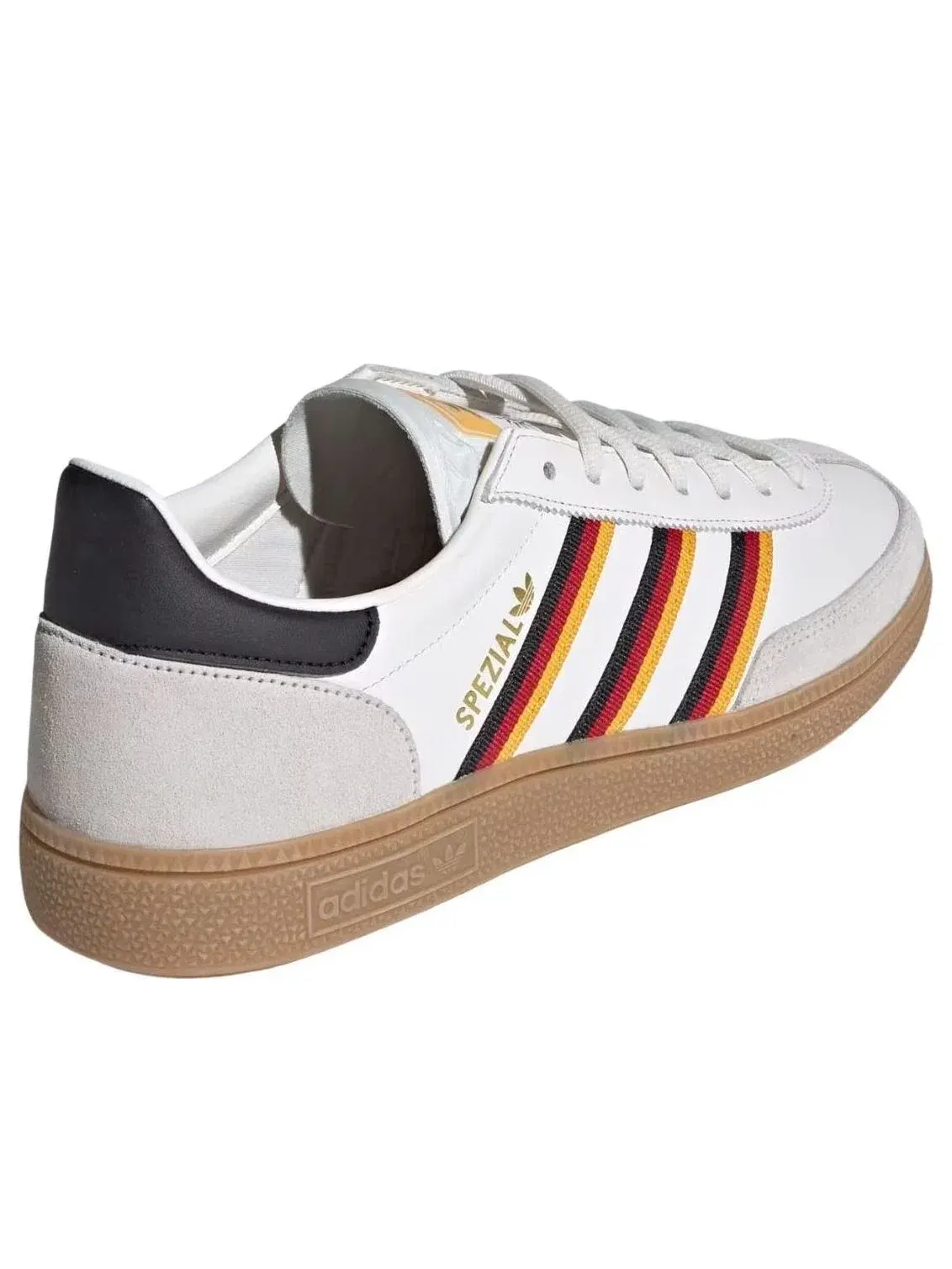 Мужские кроссовки с кожаным верхом Handball Spezial Adidas — изображение 4 из 5, белый
