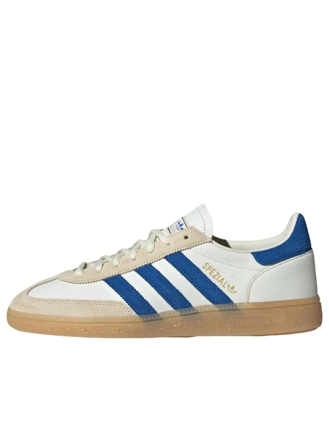 Мужские кроссовки с кожаным верхом Handball Spezial Adidas — изображение 1 из 5, белый