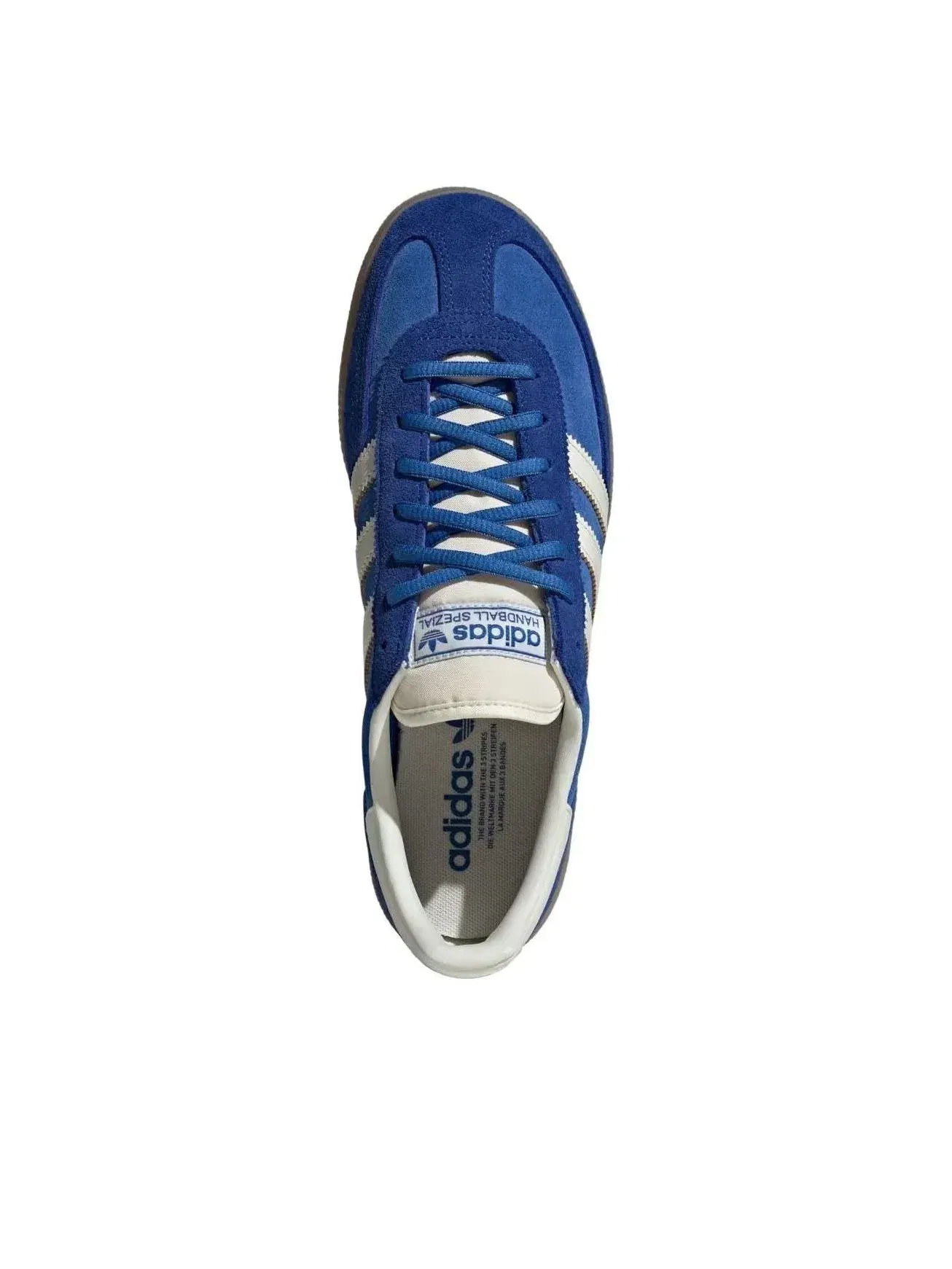 Мужские кроссовки с замшевым верхом Handball Spezial Adidas — изображение 2 из 5, синий