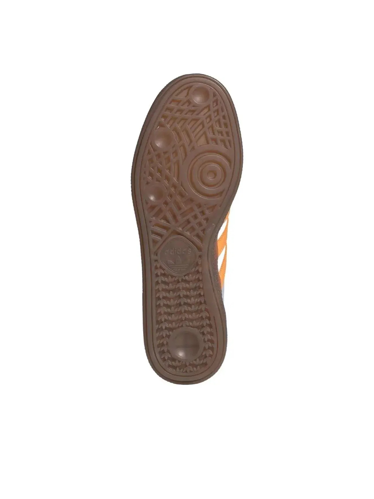 Мужские кроссовки с закрытой шнуровкой Handball Spezial Adidas, цвет Crystal Sky Pure Tangerine — изображение 3 из 5