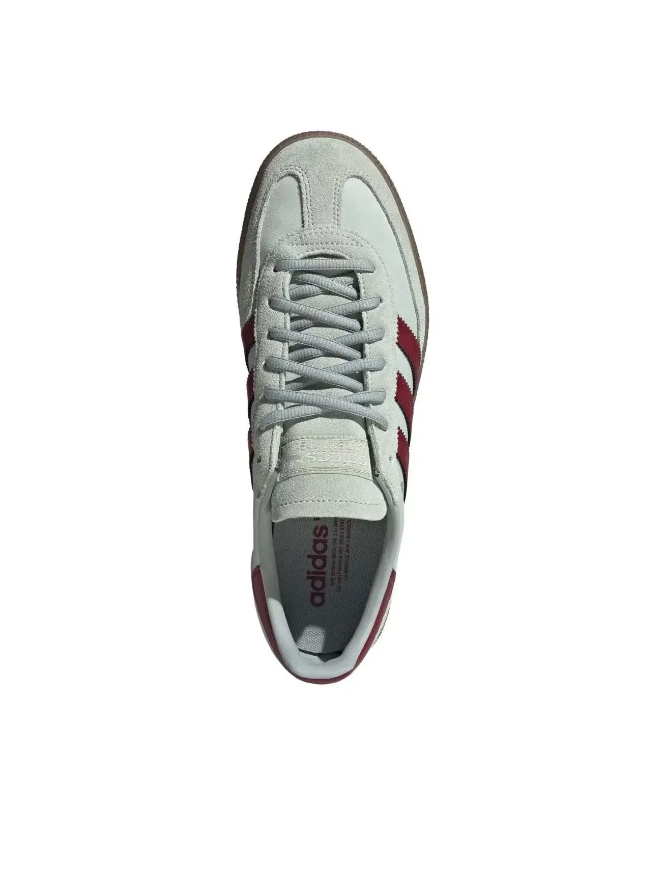 Мужские кроссовки с замшевым верхом Handball Spezial Adidas — изображение 3 из 5, зеленый
