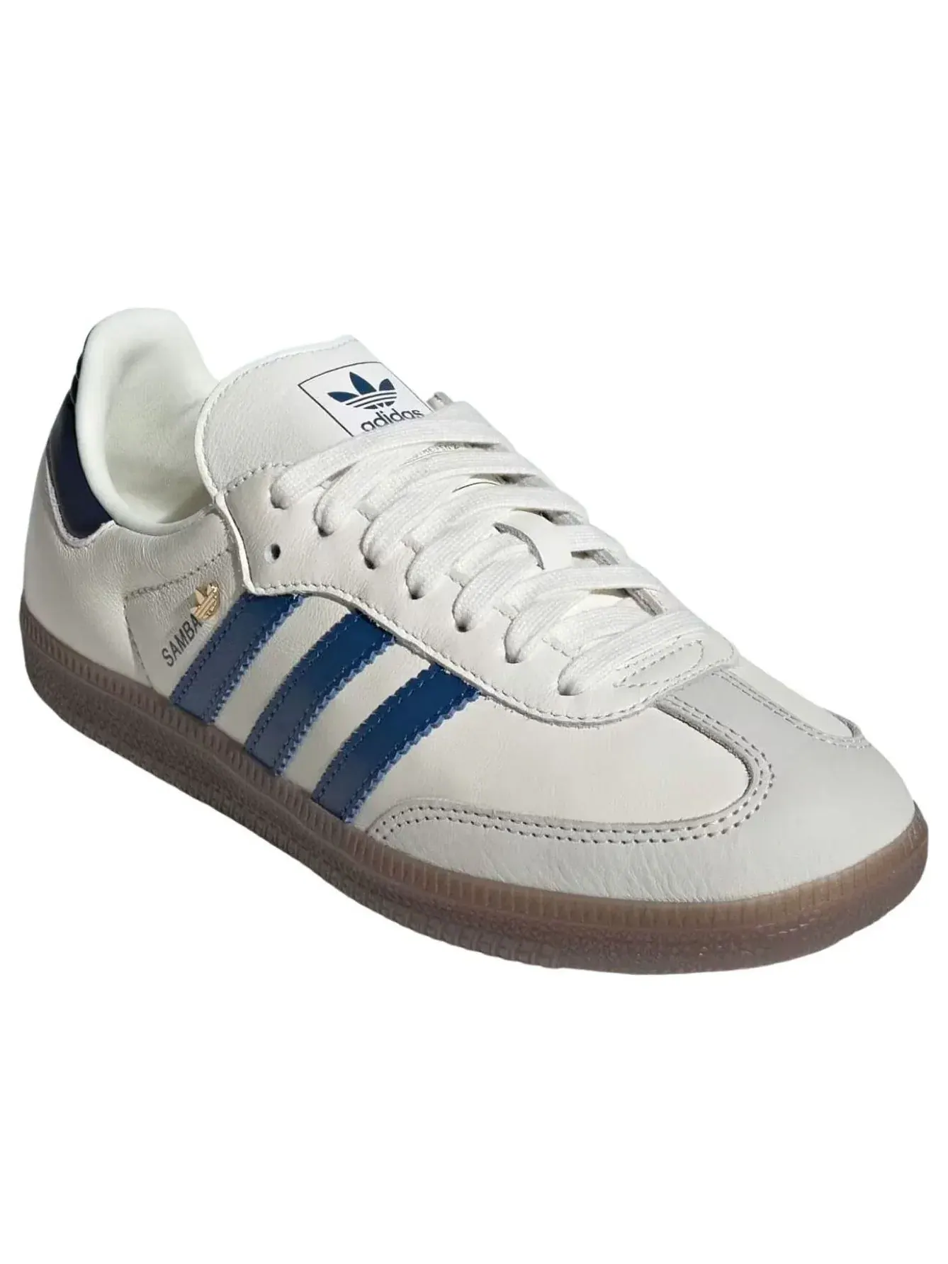 Кроссовки Adidas Samba 'Off White Dusky Petrol Night Indigo' — изображение 2 из 6, белый