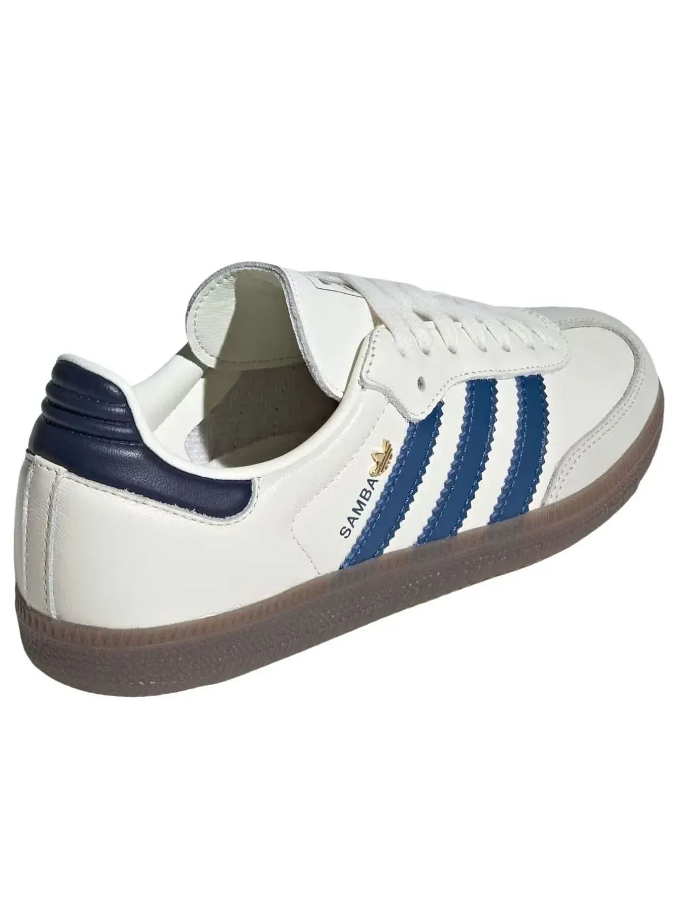 Кроссовки Adidas Samba 'Off White Dusky Petrol Night Indigo' — изображение 3 из 6, белый