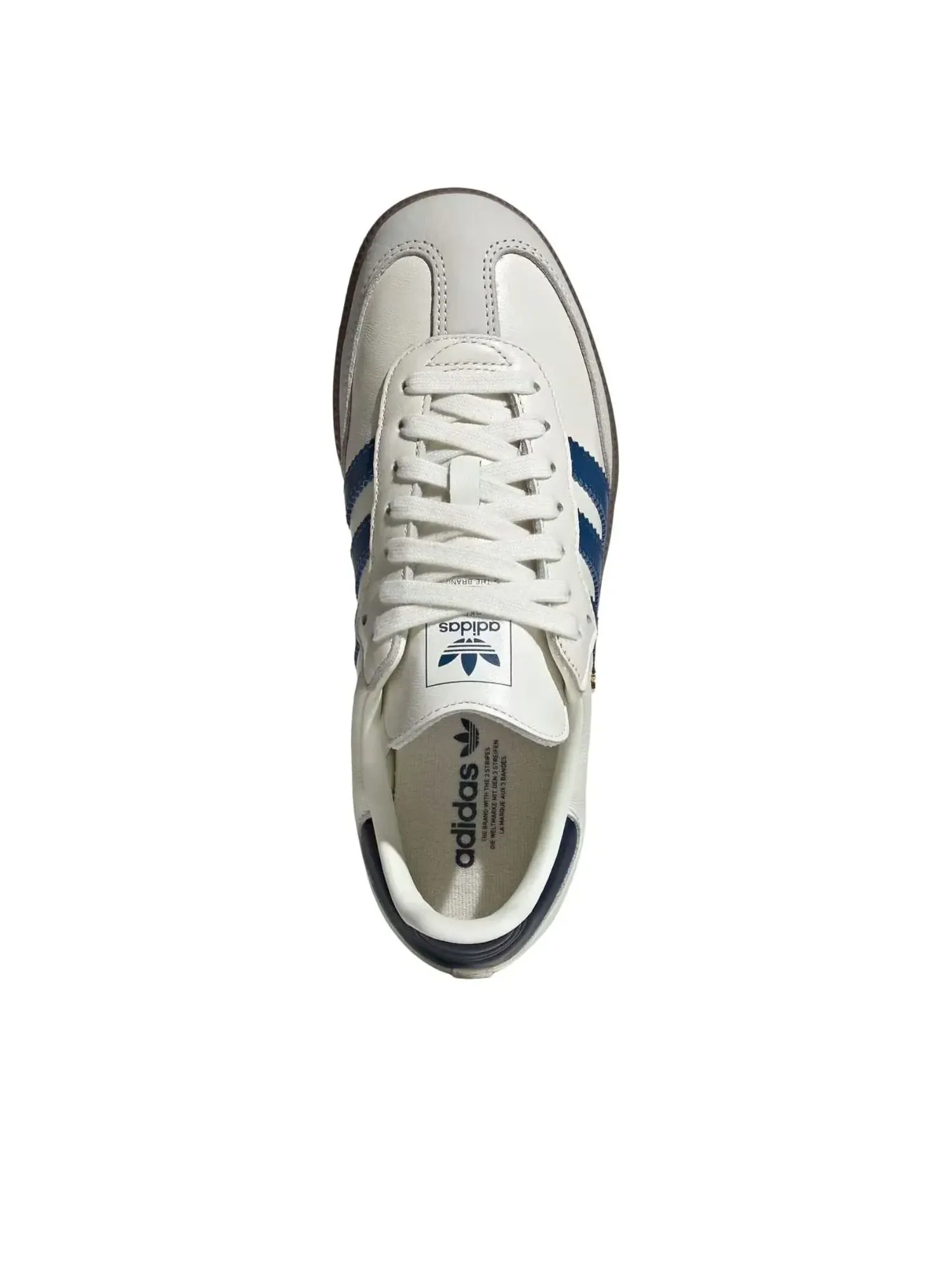Кроссовки Adidas Samba 'Off White Dusky Petrol Night Indigo' — изображение 4 из 6, белый