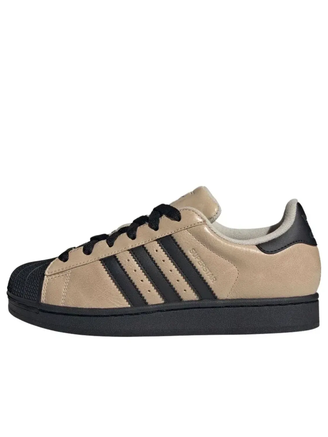 Кроссовки Adidas Superstar II 'Crystal Linen Beige Black' IH6661 — изображение 1 из 5, бежевый