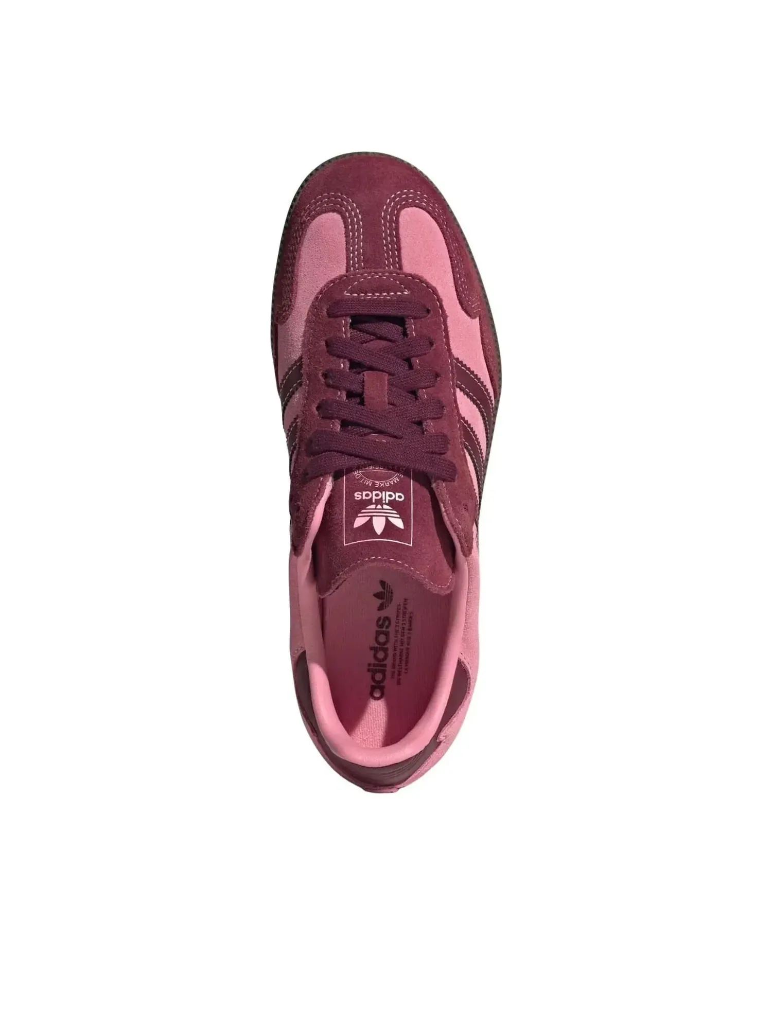 Кроссовки (WMNS) Adidas Samba 'Pink Spark Shadow Red Gum' — изображение 4 из 6, розовый