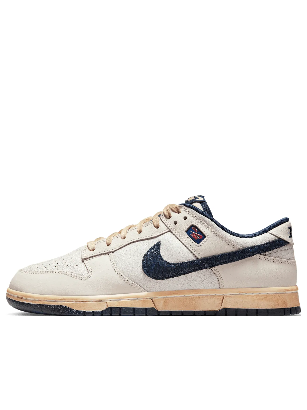 Nike x Stranger Things Dunk Low 'Phantom Midnight Navy' — изображение 1 из 6, темно-синий/серый