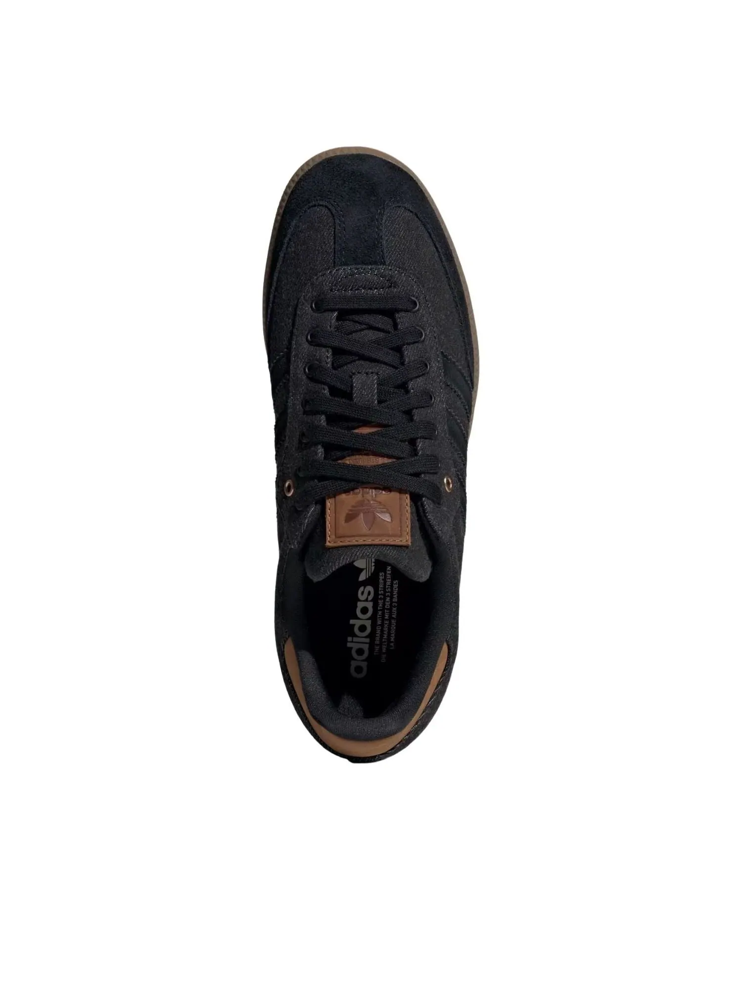 Adidas Samba 'Core Black Supplier Colour Gum' — изображение 4 из 6, черный