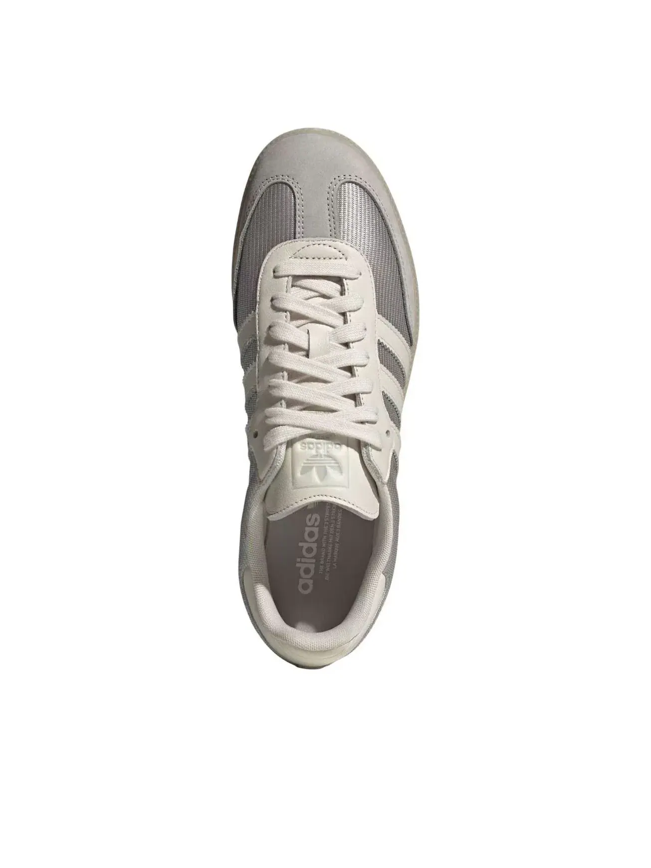 Кроссовки Adidas Samba OG 'Grey Chalk White' IH6818 — изображение 2 из 5, серый