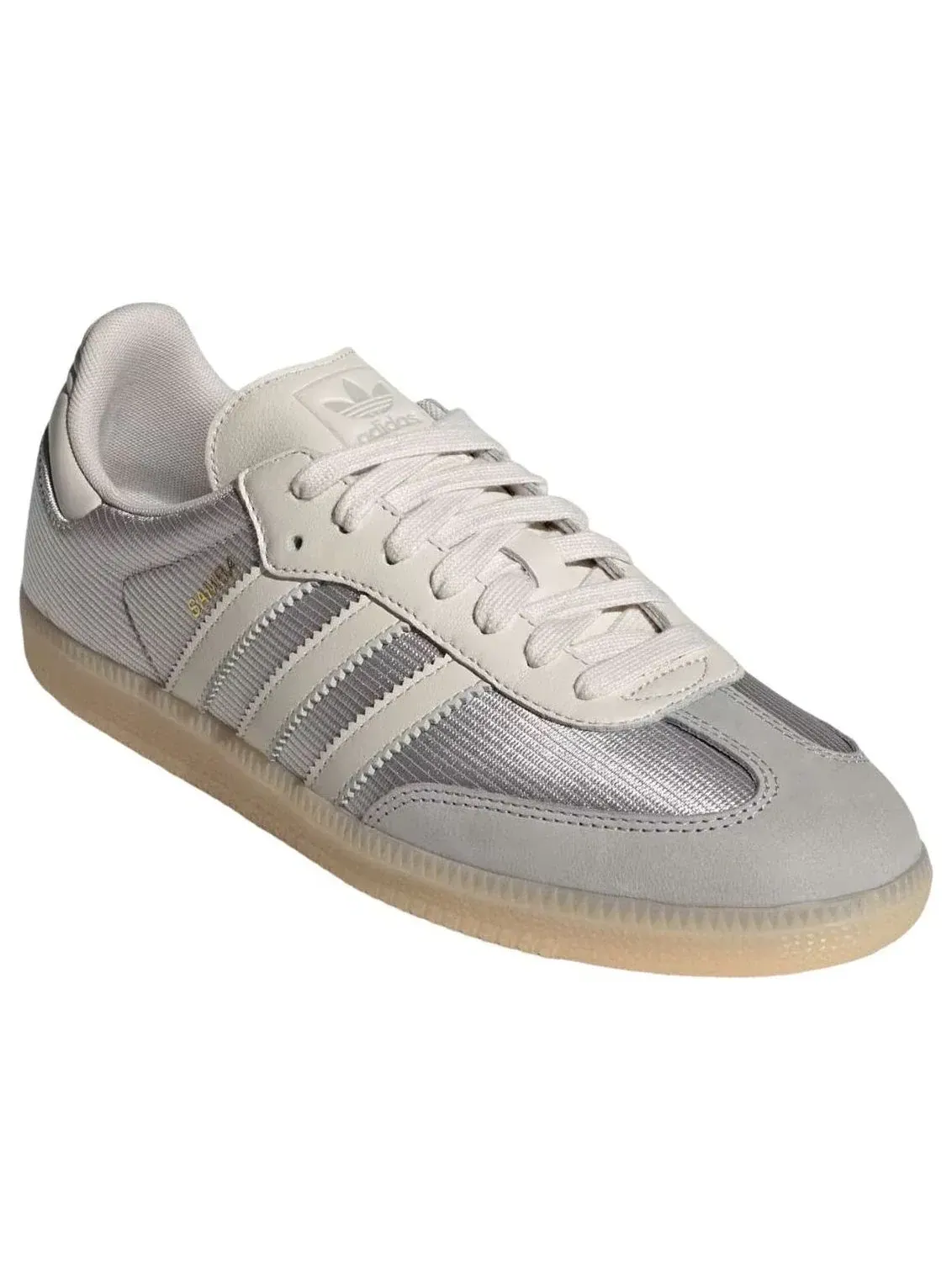 Кроссовки Adidas Samba OG 'Grey Chalk White' IH6818 — изображение 4 из 5, серый