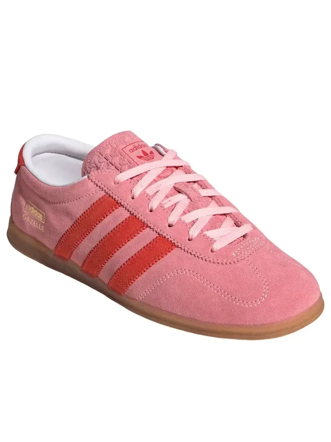 Кроссовки (WMNS) Adidas Gazelle Lo Pro 'Pink Spark Red Gum' — изображение 4 из 5, розовый