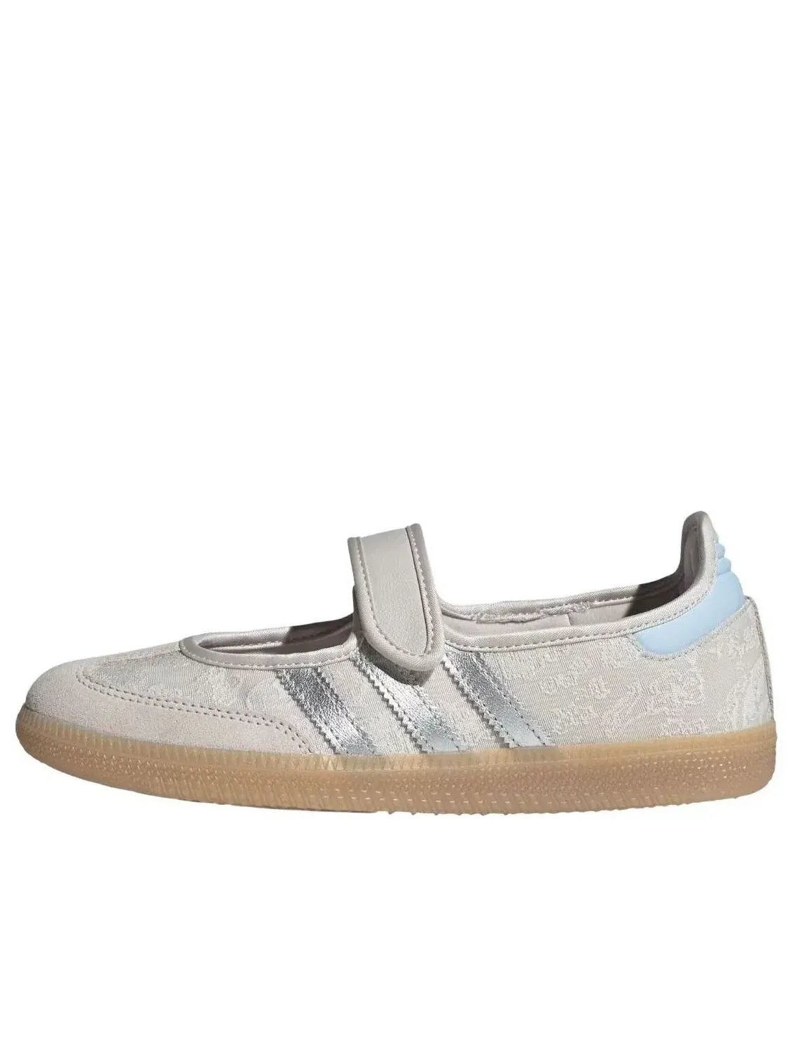 Кроссовки Adidas x Liberty London Samba Jane 'Chalk Pearl Silver Metallic' IH6978 — изображение 1 из 5, бежевый