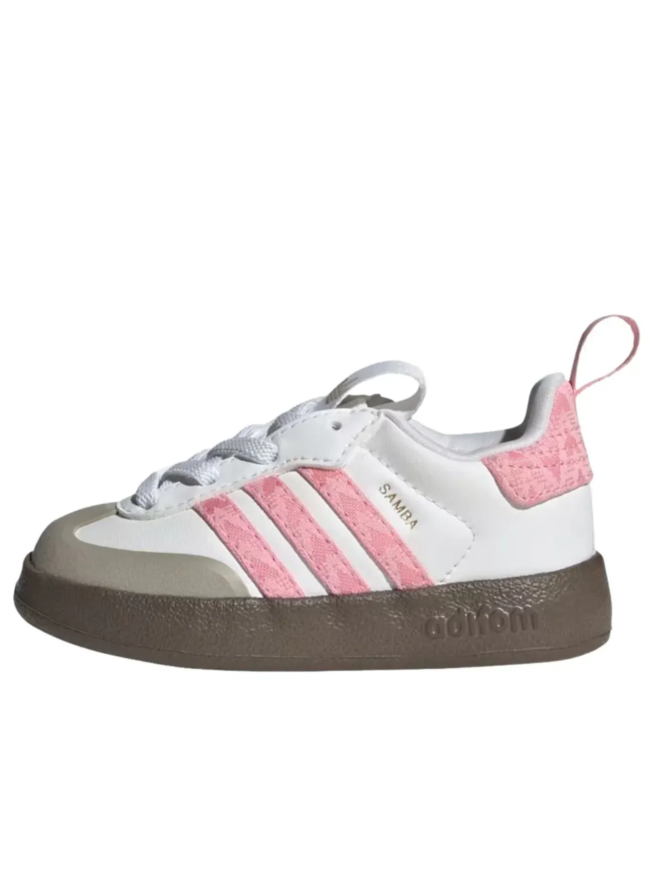 Кроссовки (TD) Adidas Smaba 'Cloud White Light Pink' — изображение 1 из 6, розовый