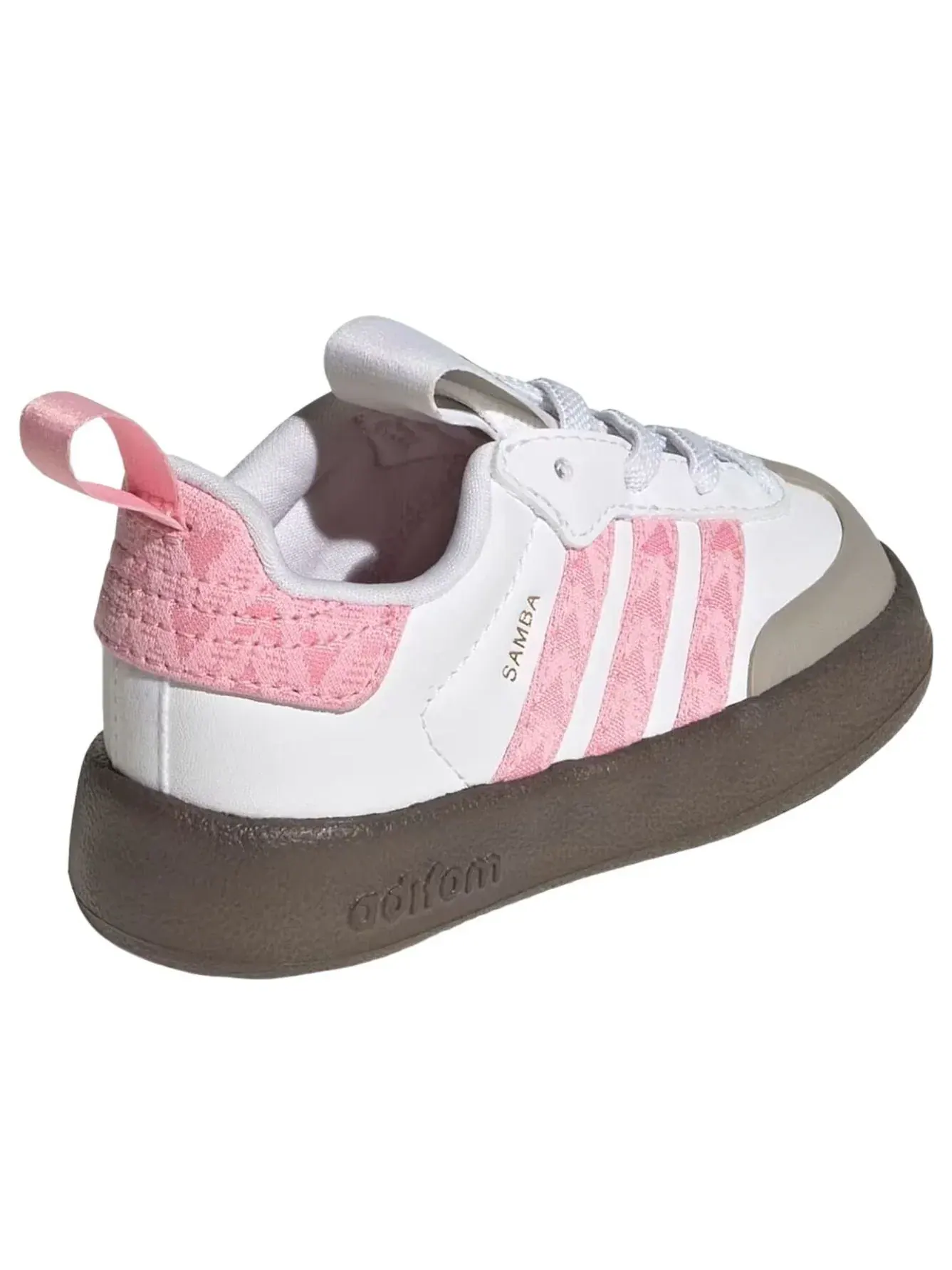 Кроссовки (TD) Adidas Smaba 'Cloud White Light Pink' — изображение 3 из 6, розовый
