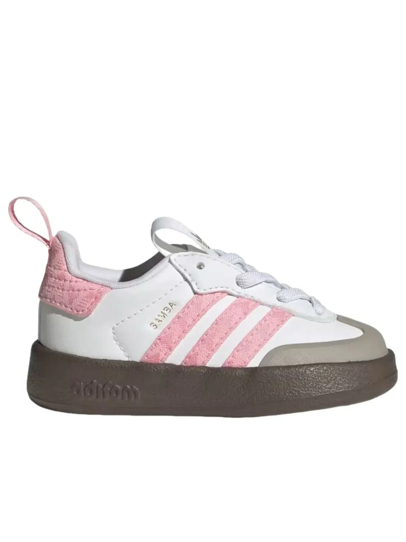Кроссовки (TD) Adidas Smaba 'Cloud White Light Pink' — изображение 6 из 6, розовый