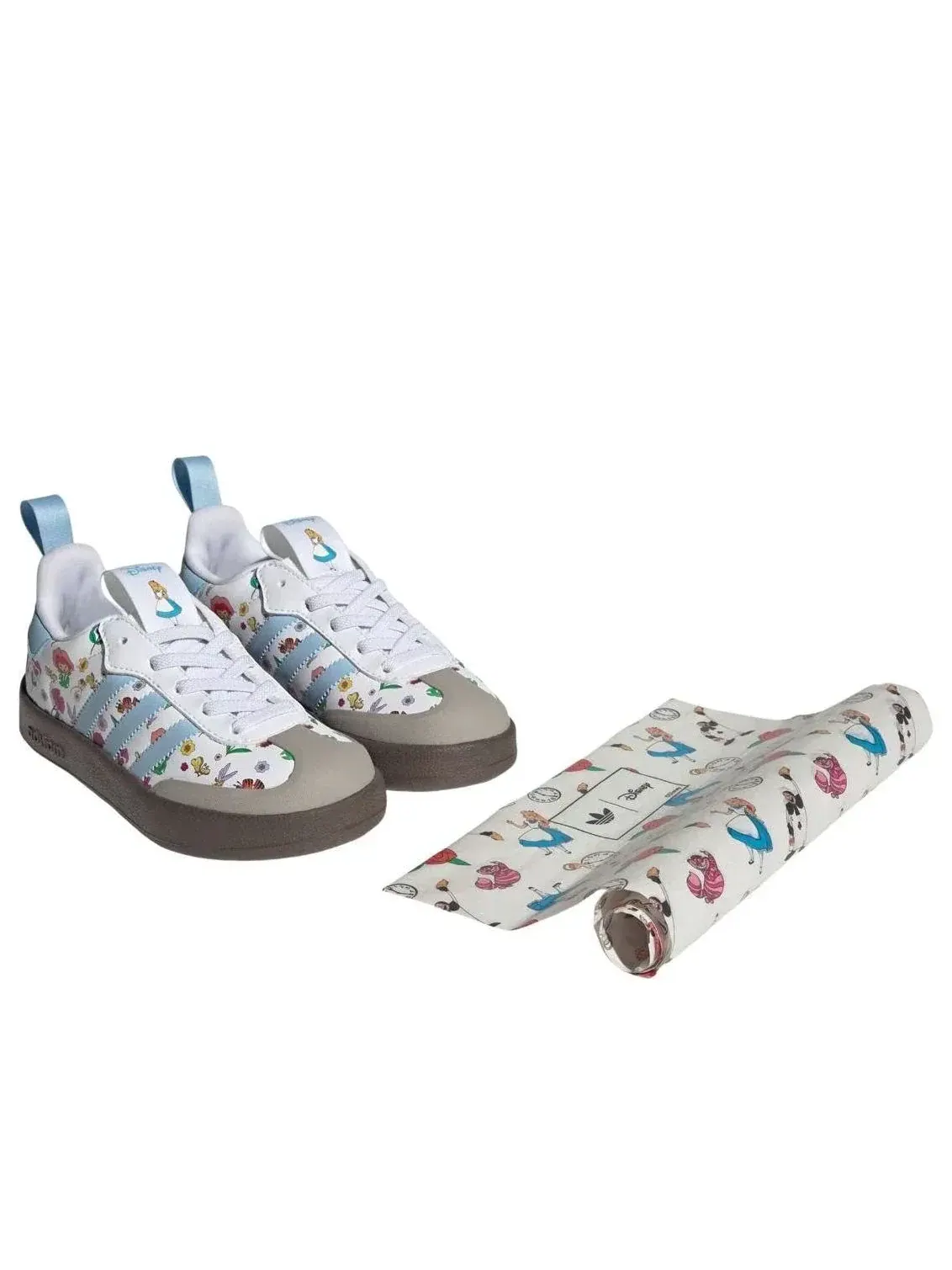 Кроссовки (PS) Adidas Disney Samba 360 'Cloud White Clear Sky Gum' — изображение 3 из 5, белый
