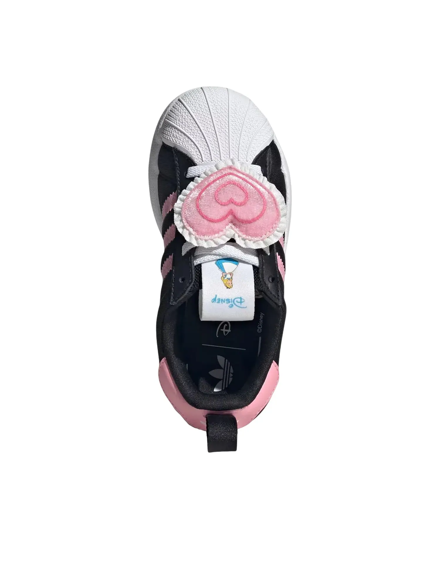 Кроссовки Adidas x Disney Adifom Superstar 360 'Core Black Light Pink Cloud White' IH7056 — изображение 2 из 5, черный