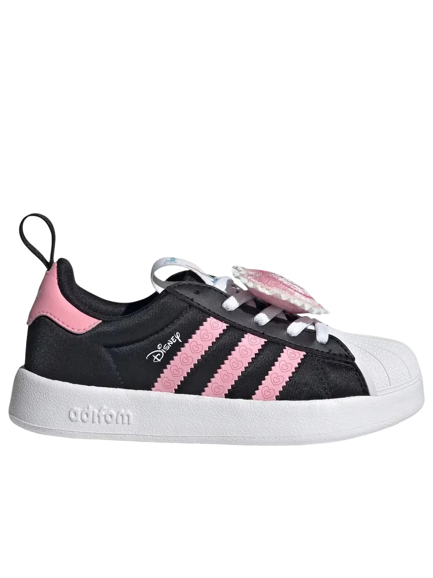 Кроссовки Adidas x Disney Adifom Superstar 360 'Core Black Light Pink Cloud White' IH7056 — изображение 5 из 5, черный