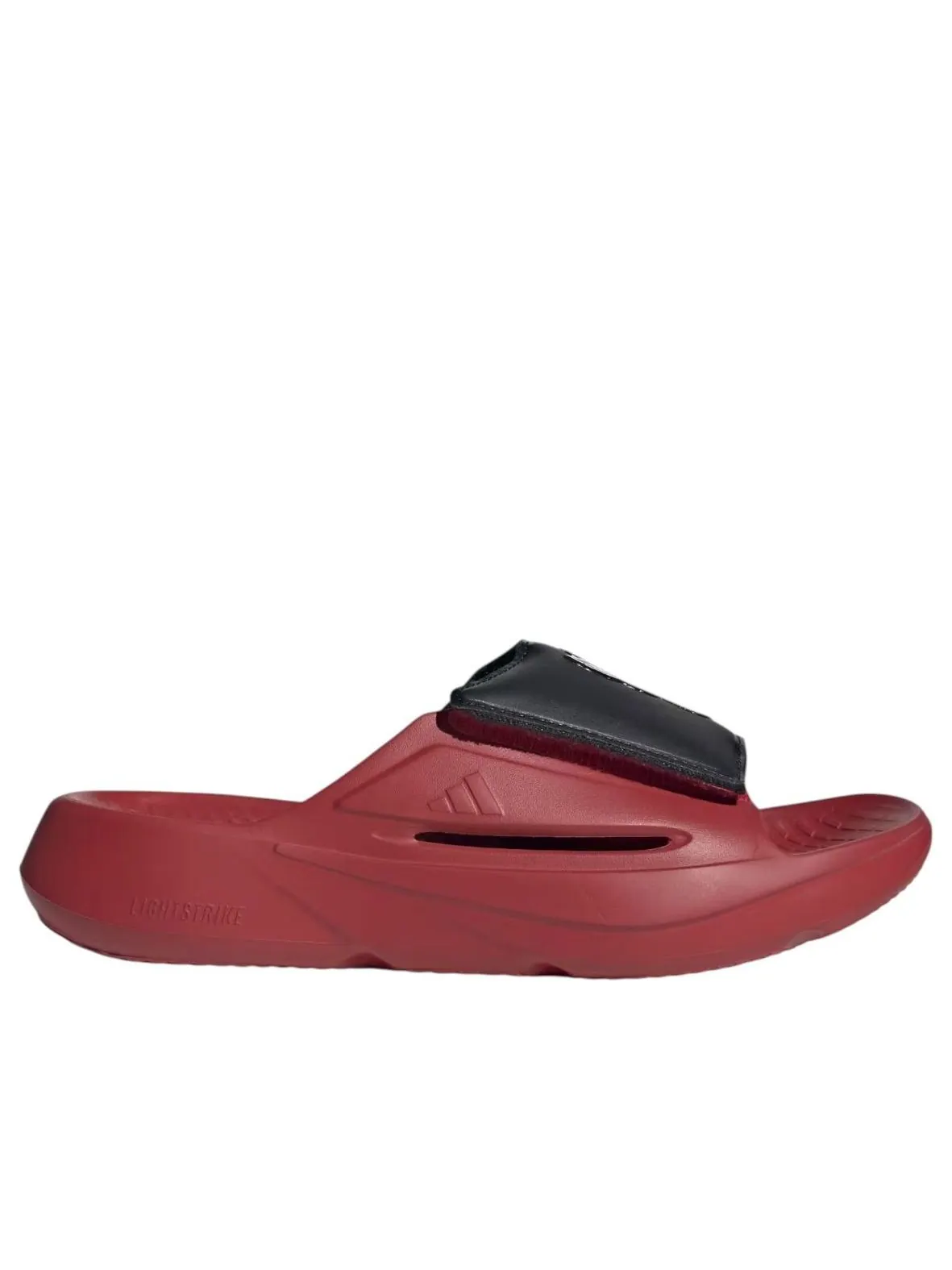 Шлепанцы Adidas x NCAA Lightblaze Slide 'NC State Wolfpack' — изображение 2 из 7, красный/белый/черный