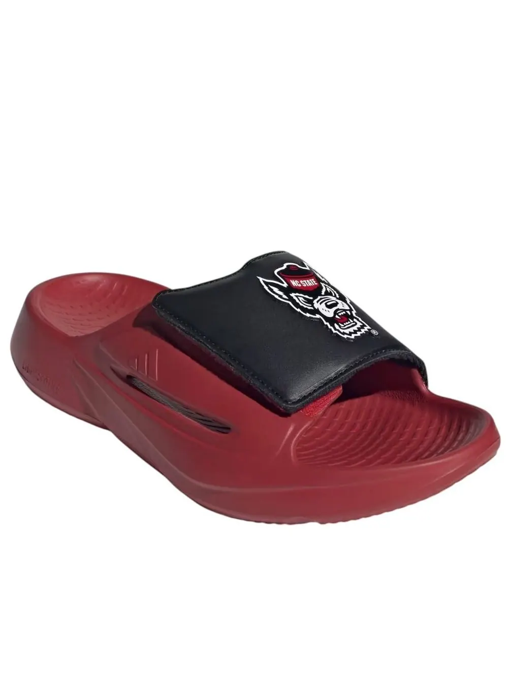 Шлепанцы Adidas x NCAA Lightblaze Slide 'NC State Wolfpack' — изображение 6 из 7, красный/белый/черный