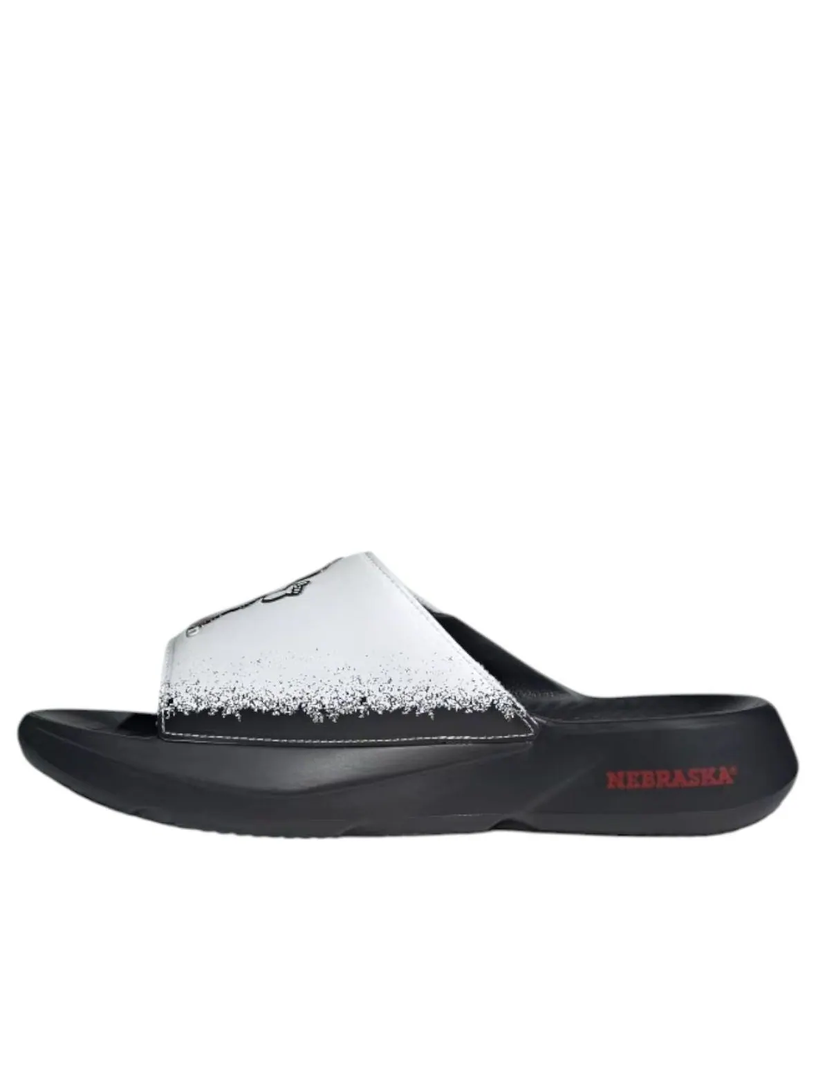 Шлепанцы Adidas x NCAA Lightblaze Slide 'Nebraska Cornhuskers' — изображение 1 из 7, черный/красный/белый