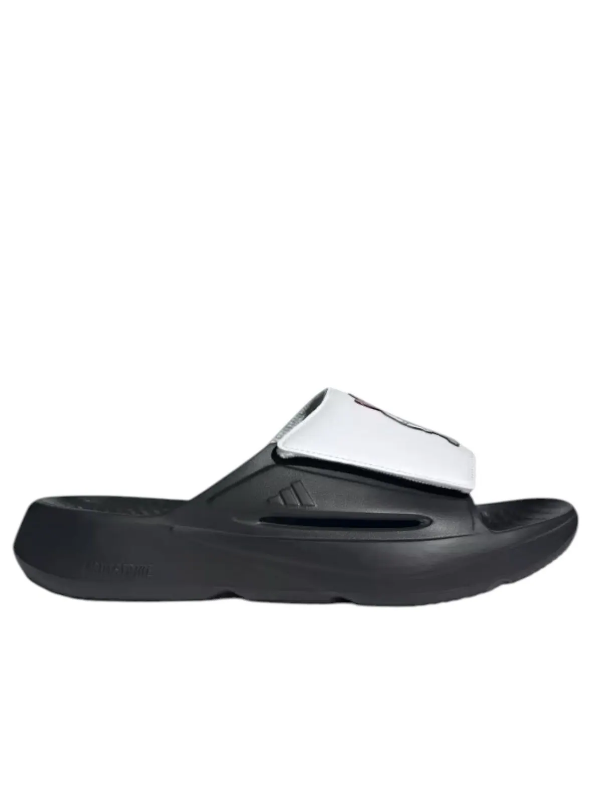 Шлепанцы Adidas x NCAA Lightblaze Slide 'Nebraska Cornhuskers' — изображение 2 из 7, черный/красный/белый