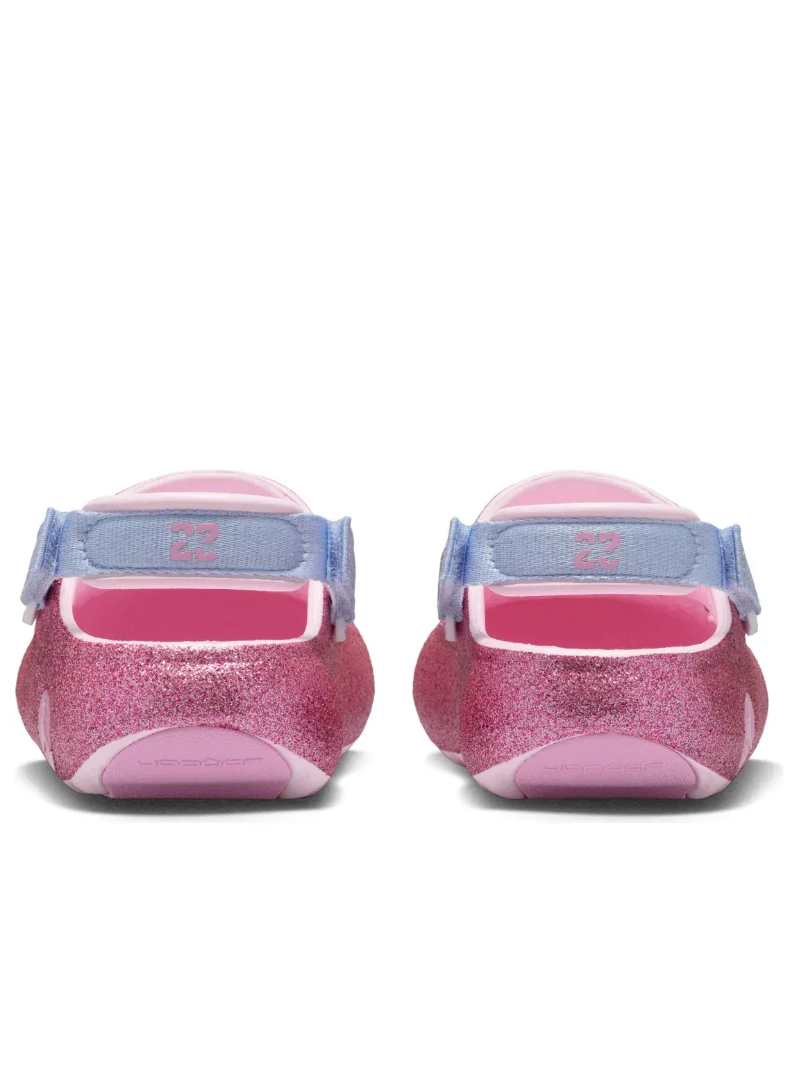 Детские сандалии с закрытым носком Hydrip Pink Foam Cobalt Bliss Pink Rise Jordan — изображение 3 из 6, розовый