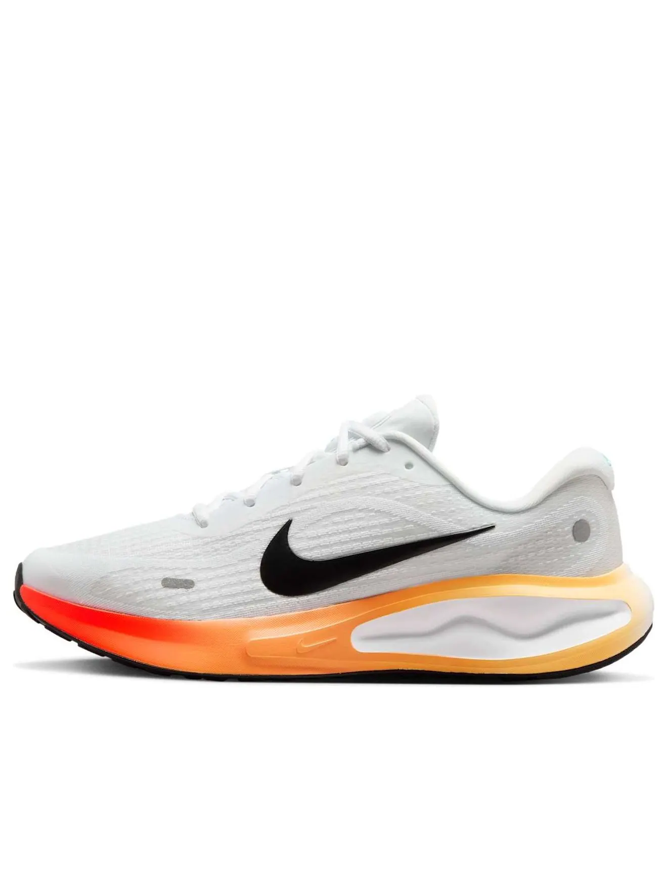 Кроссовки Nike Journey Run 'White Black Bright Crimson' — изображение 1 из 6, белый