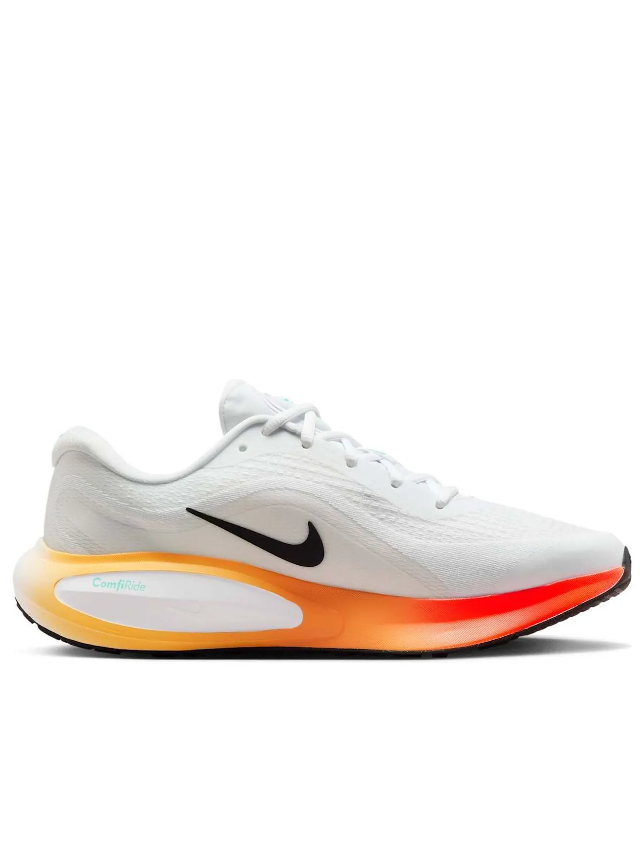 Кроссовки Nike Journey Run 'White Black Bright Crimson' — изображение 2 из 6, белый