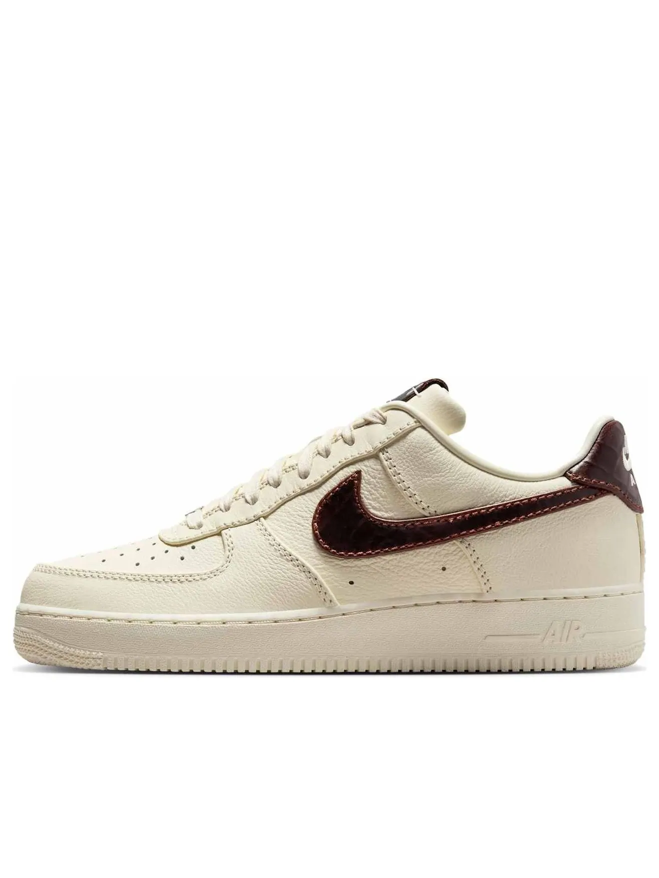 Кроссовки Nike Air Force 1 '07 'Soft Pearl Brown Croc' — изображение 1 из 6, бежевый