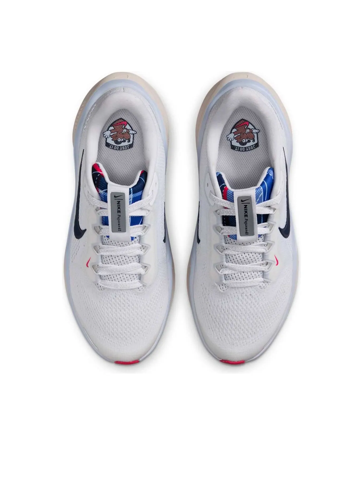 Кроссовки (GS) Nike Air Zoom Pegasus 41 'Just Do It' — изображение 4 из 6, белый