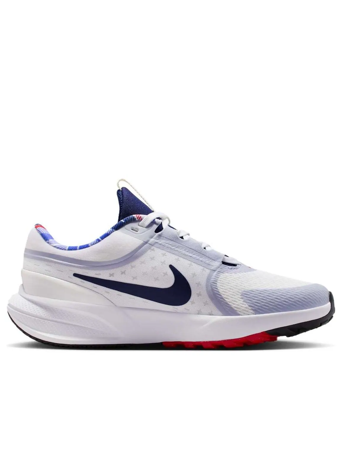 Кроссовки (GS) Nike Star Runner 5 'White Midnight Navy Fire Red' — изображение 6 из 6, белый