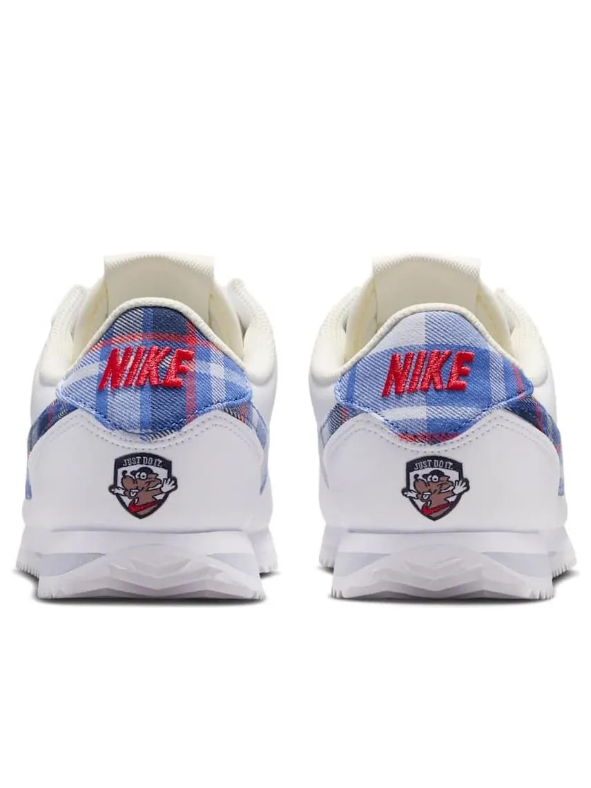 Кроссовки (GS) Nike Cortez 'White Multi-Color Comet Blue' — изображение 3 из 6, белый