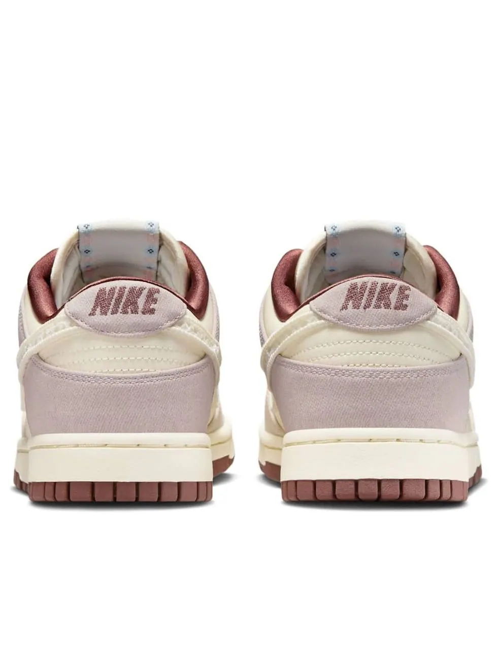 Кроссовки (WMNS) Nike Dunk Low 'Crochet Swoosh' — изображение 3 из 6, бежевый
