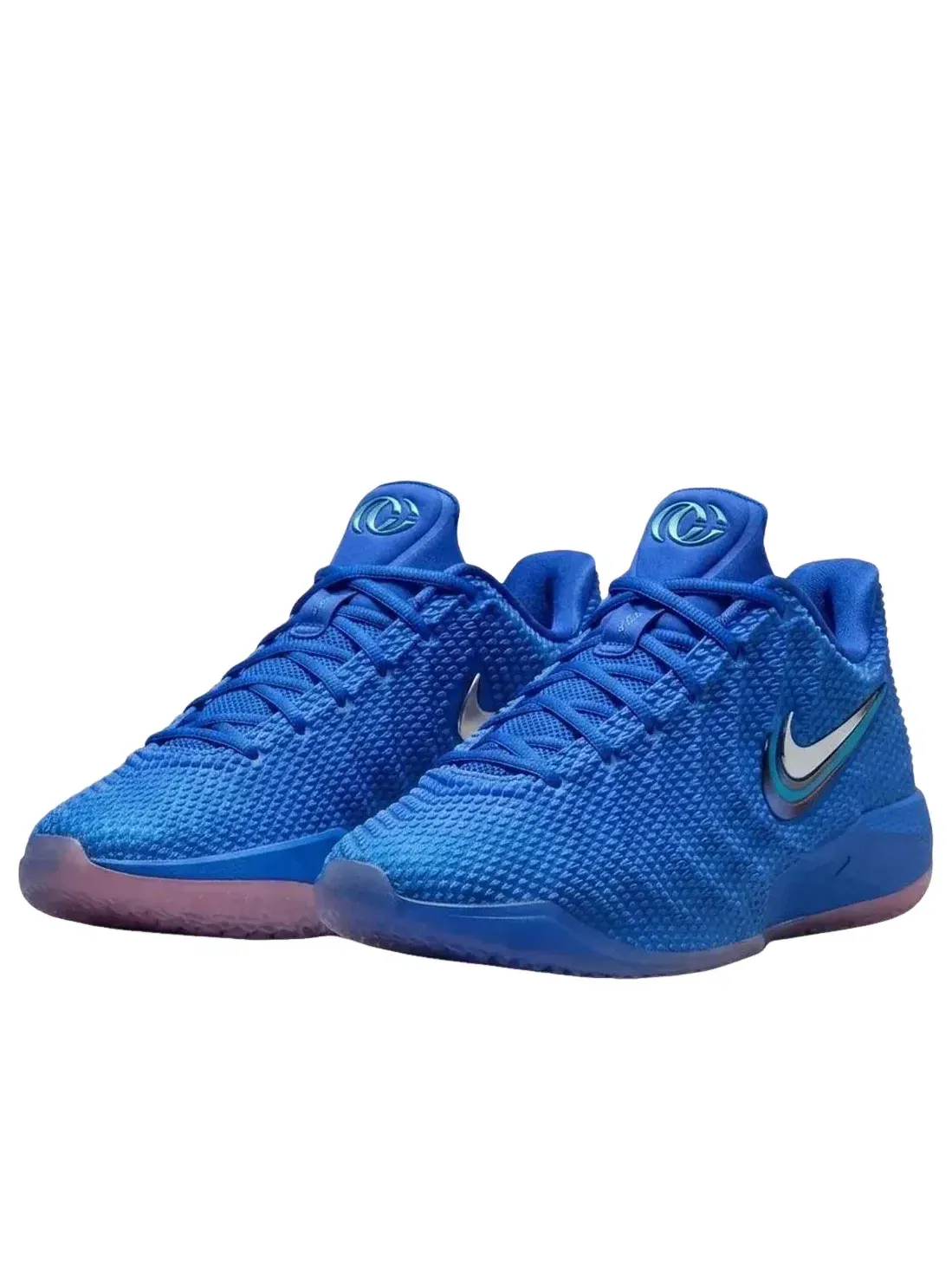 Женские кроссовки для баскетбола с низким верхом Nike Caitlin 1 — изображение 2 из 5, синий