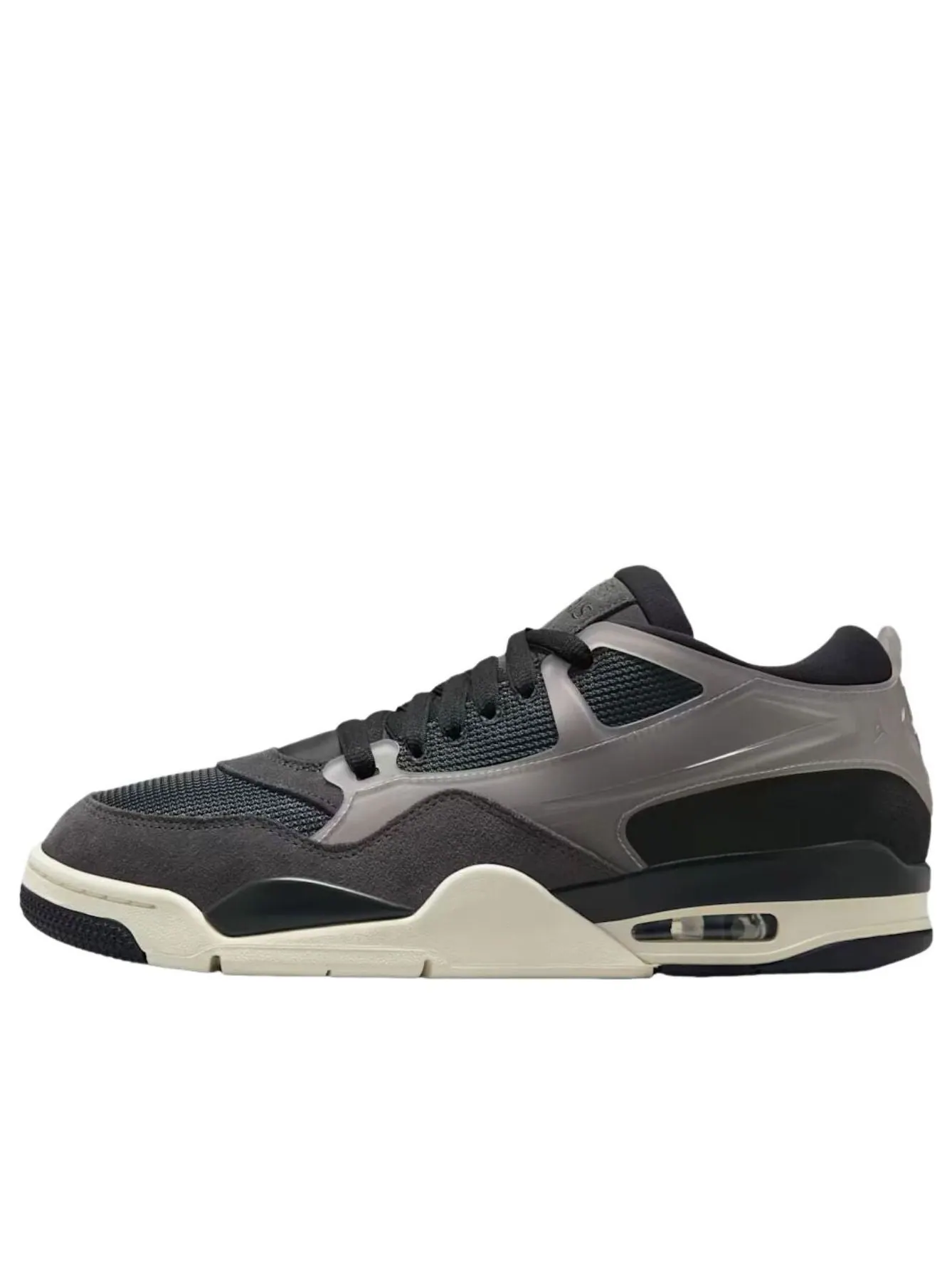 Air Jordan 4 x PSG RM 'Off Noir' — изображение 1 из 6, черный///розовый