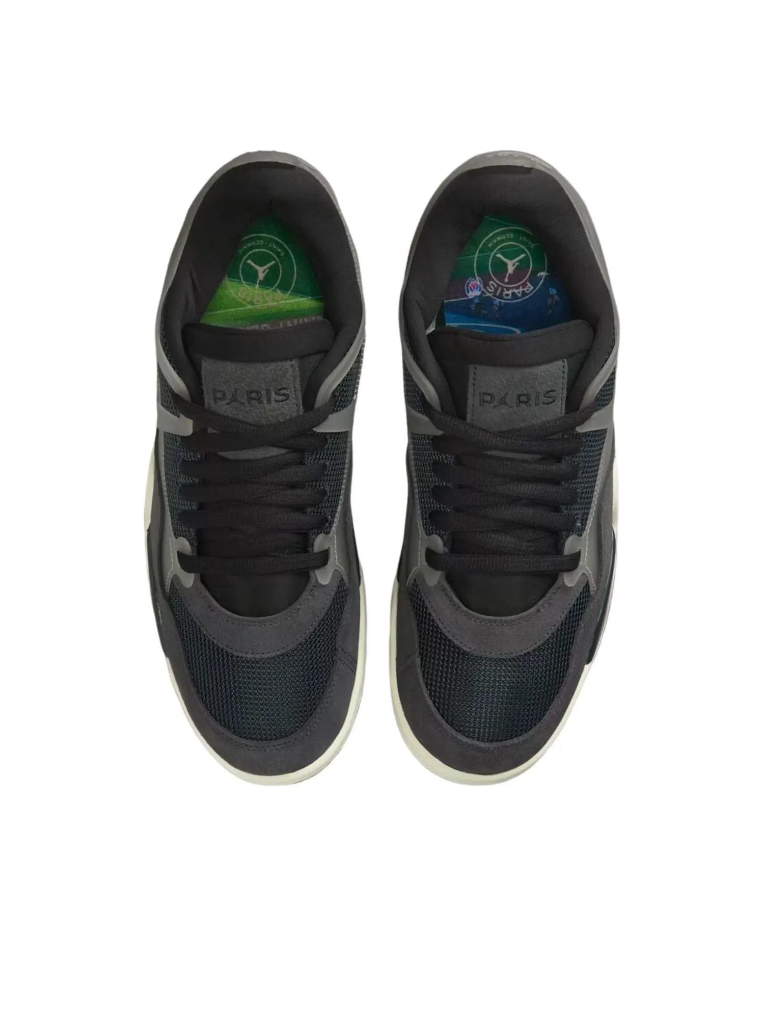 Air Jordan 4 x PSG RM 'Off Noir' — изображение 2 из 6, черный///розовый
