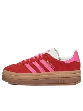 Кроссовки газель смелые Adidas — изображение 1 из 4, красный/розовый/белый