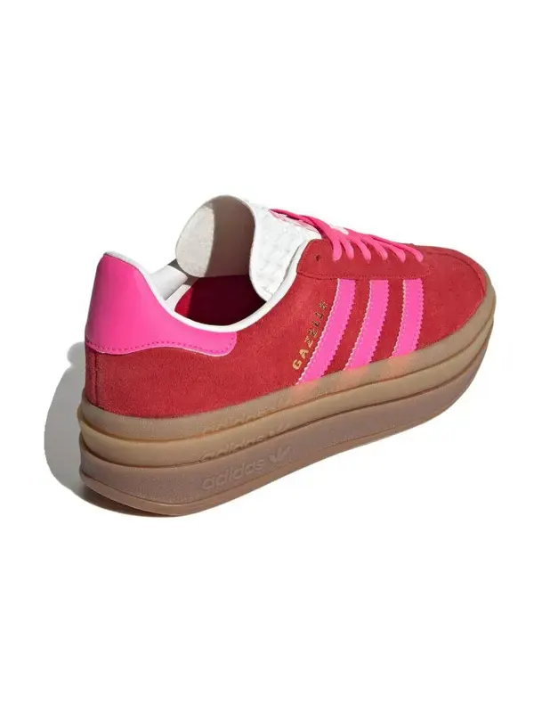 Кроссовки газель смелые Adidas — изображение 3 из 4, красный/розовый/белый