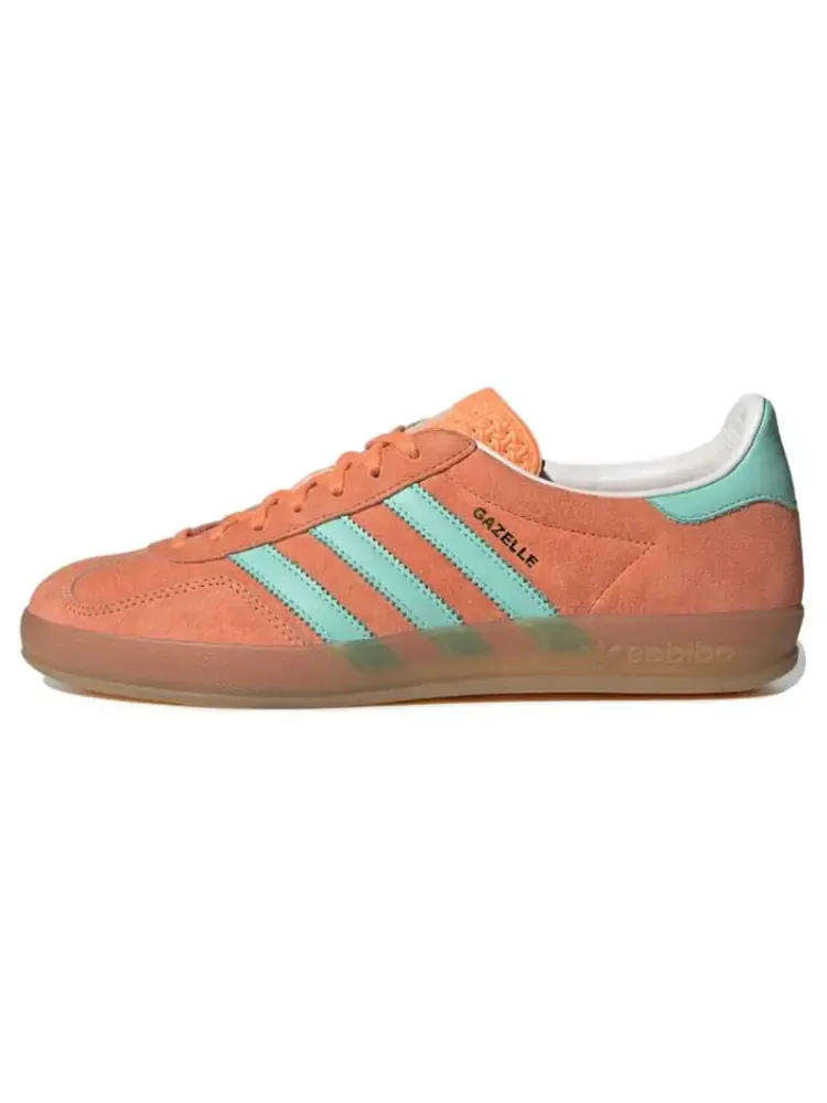 Кроссовки Adidas Gazelle Indoor — изображение 1 из 5, оранжевый синий