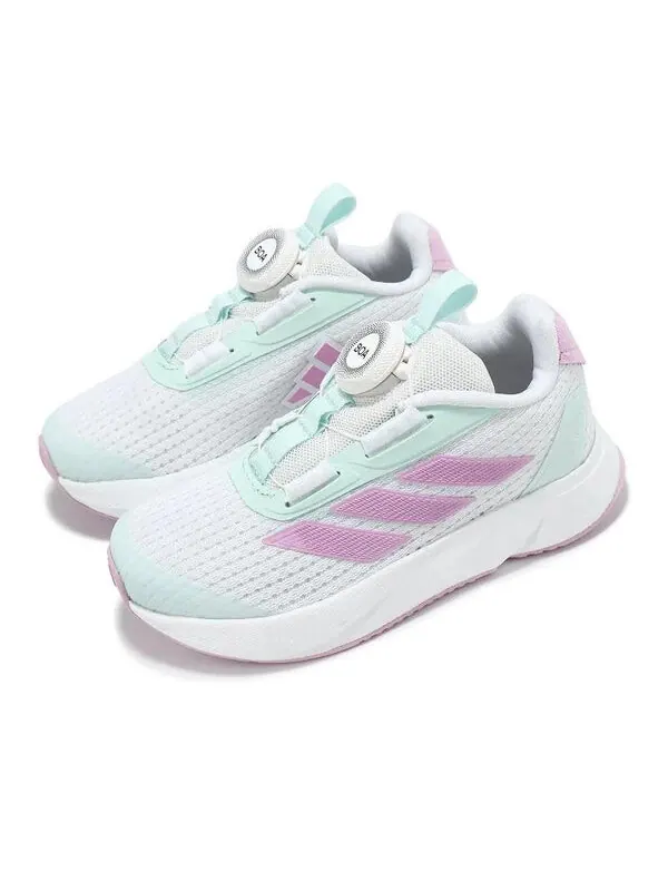 Кроссовки duramo sl boa 'white pink mint' Adidas — изображение 3 из 4, белый
